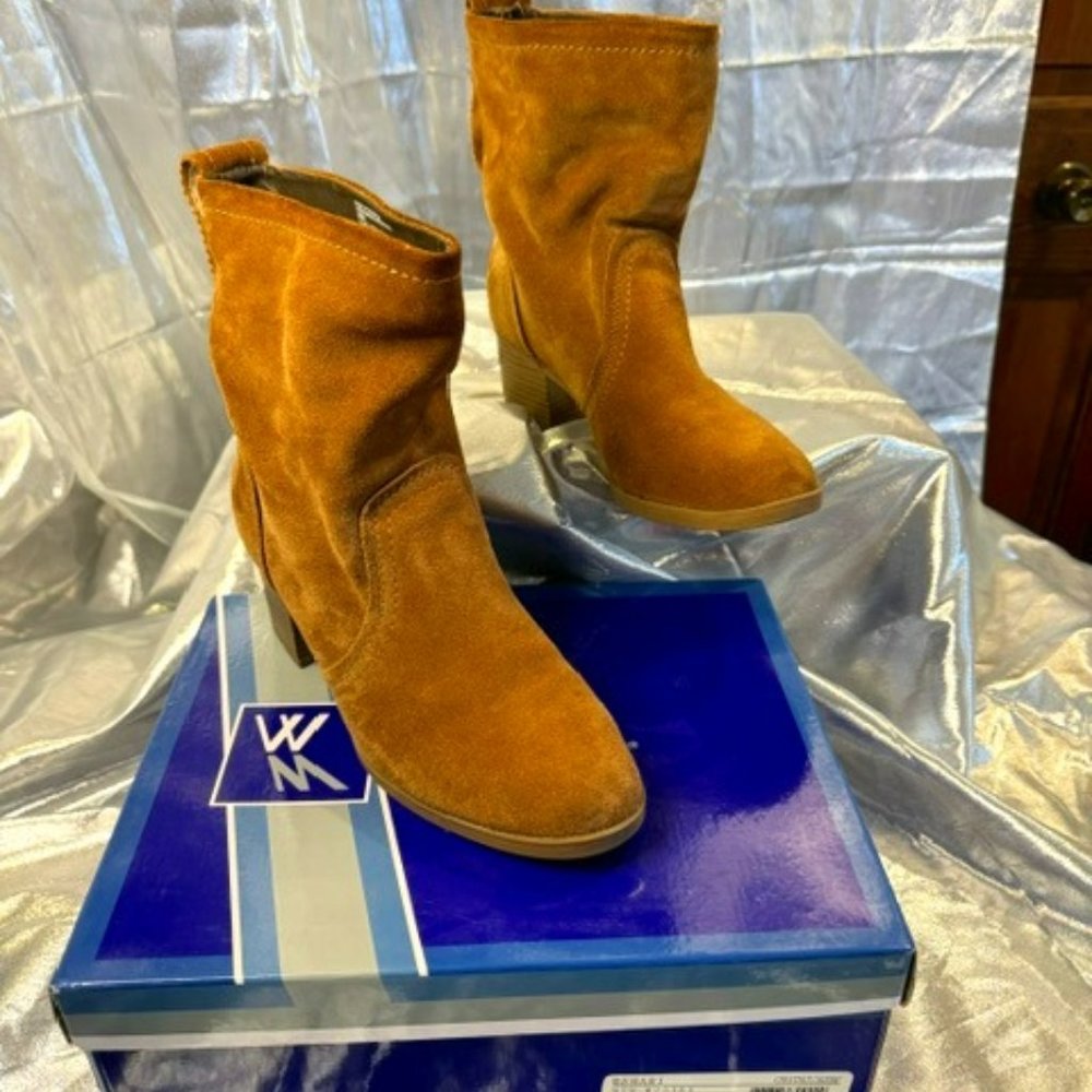 suede ankle boots